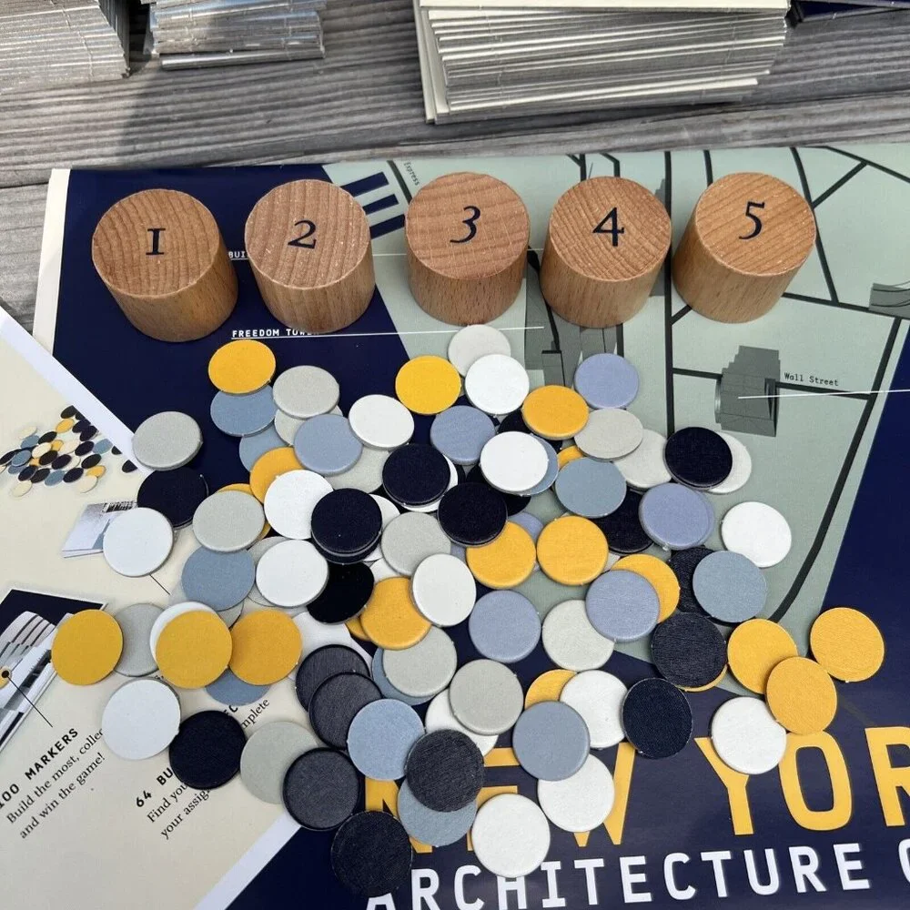 The Prestel New York Architecture Game Explore NY Legendary Landmarks COMPLETE